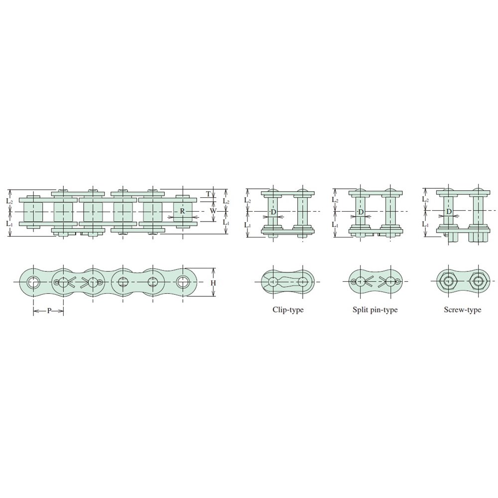 100BO Hitachi Inspire SBR - O-ring łańcuch rolkowy