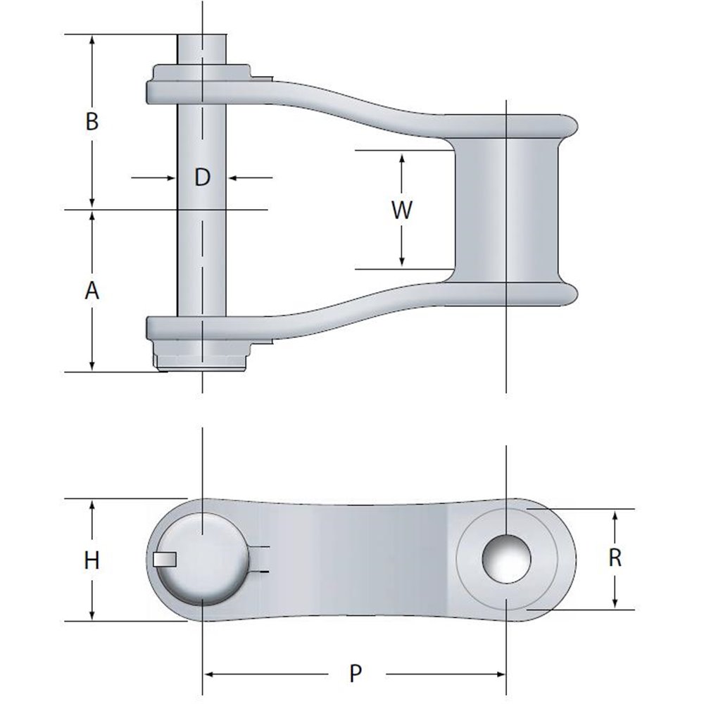 488 HITACHI 400 Class Pintle Chain